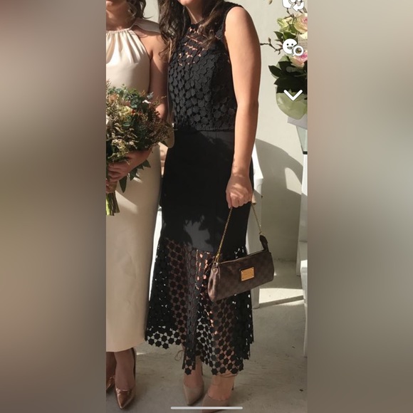 Nicholas the Label Geo Lace Two Layered Gown - Picture 5 of 6